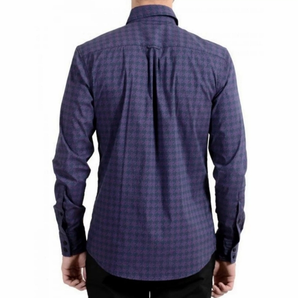 HUGO BOSS Mabsoot Slim Long Sleeve Casual Button Down Shirt Mens XXL - Picture 3 of 5